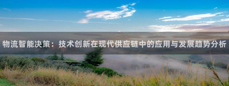 如何提bnb到tp钱包：物流智能决策